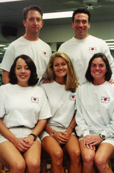 From left to right, top
to bottom: John, Bob, Blair, (resume not avaliable for center), and Rhonda.  
<P><CENTER><FONT SIZE=